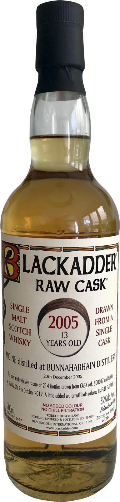 Bunnahabhain 2005 BA Raw Cask