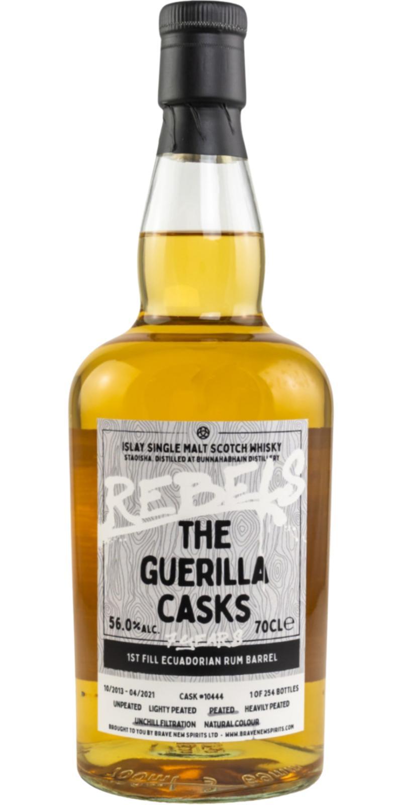 Bunnahabhain 2013 BNSp Rebels - The Guerilla Casks