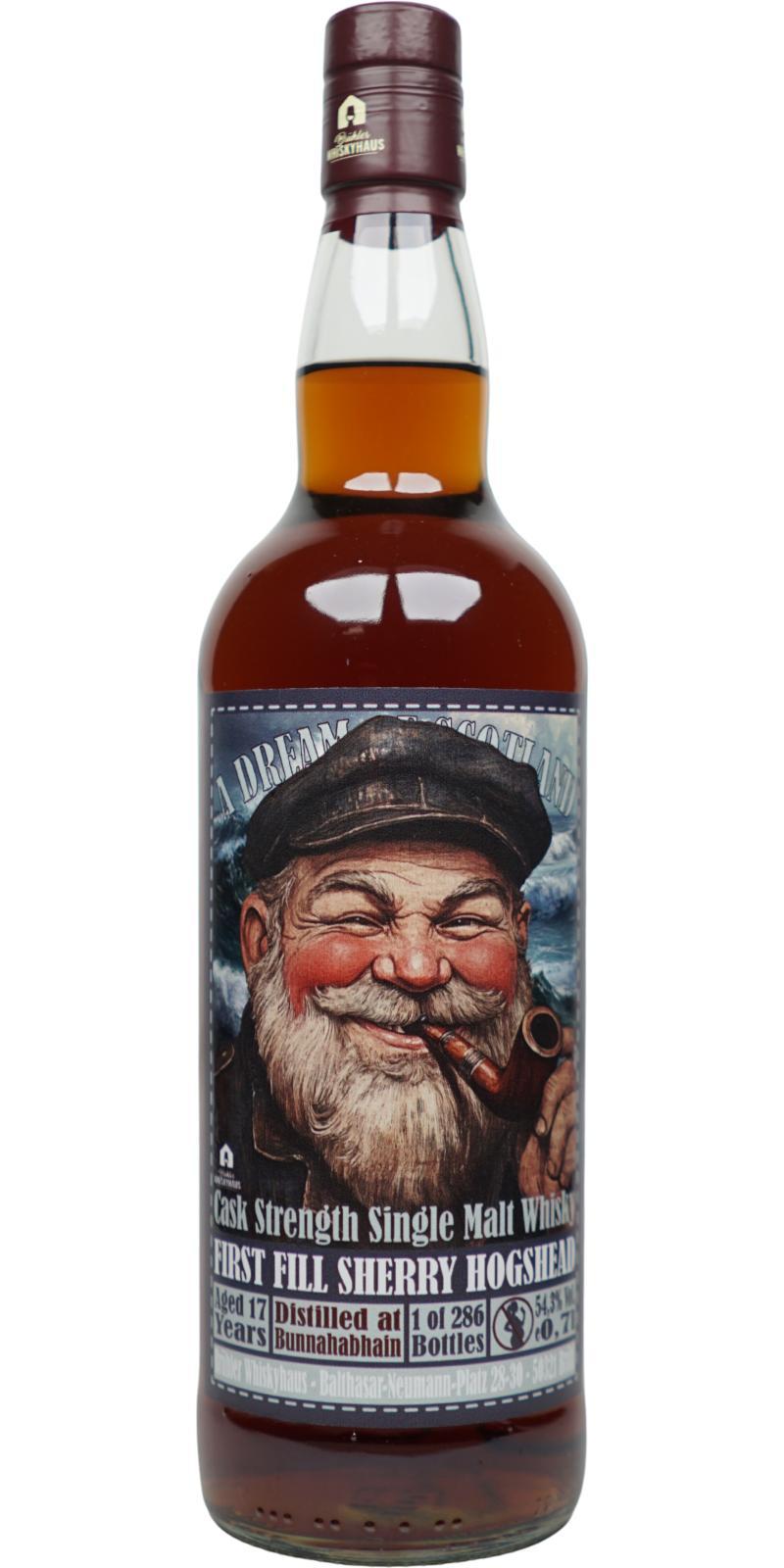 Bunnahabhain 17-year-old BW A Dream of Scotland