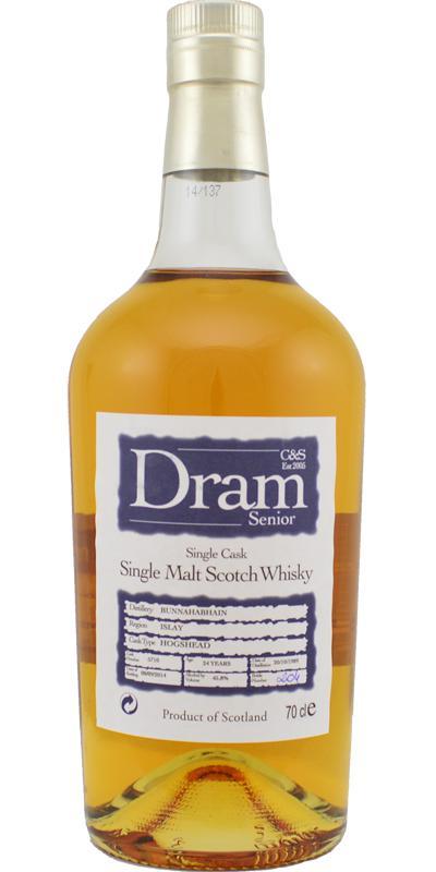 Bunnahabhain 1989 C&S Dram Senior