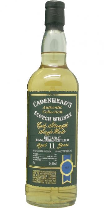 Bunnahabhain 1999 CA Authentic Collection