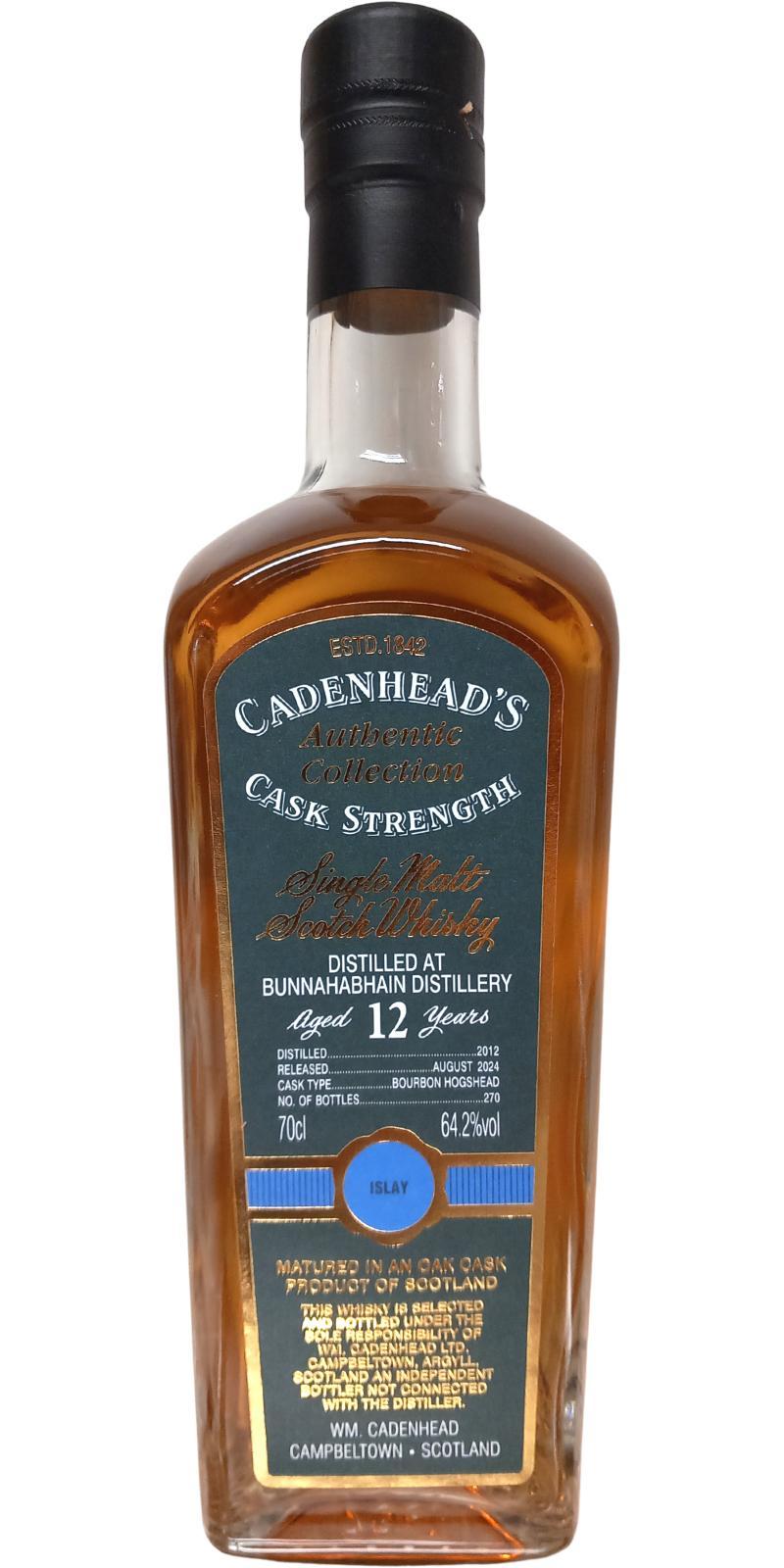 Bunnahabhain 2012 CA Authentic Collection