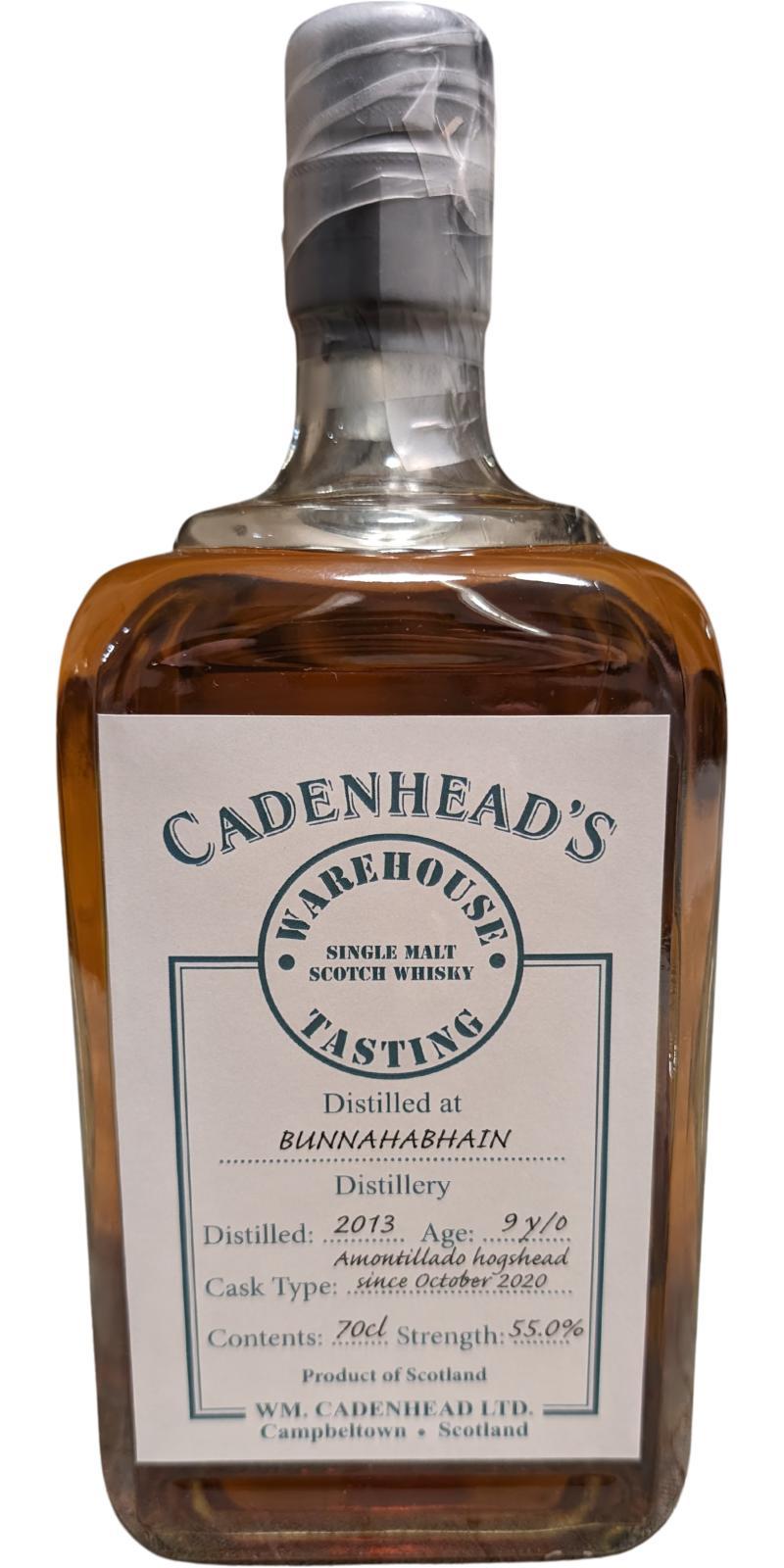 Bunnahabhain 2013 CA Warehouse Tasting