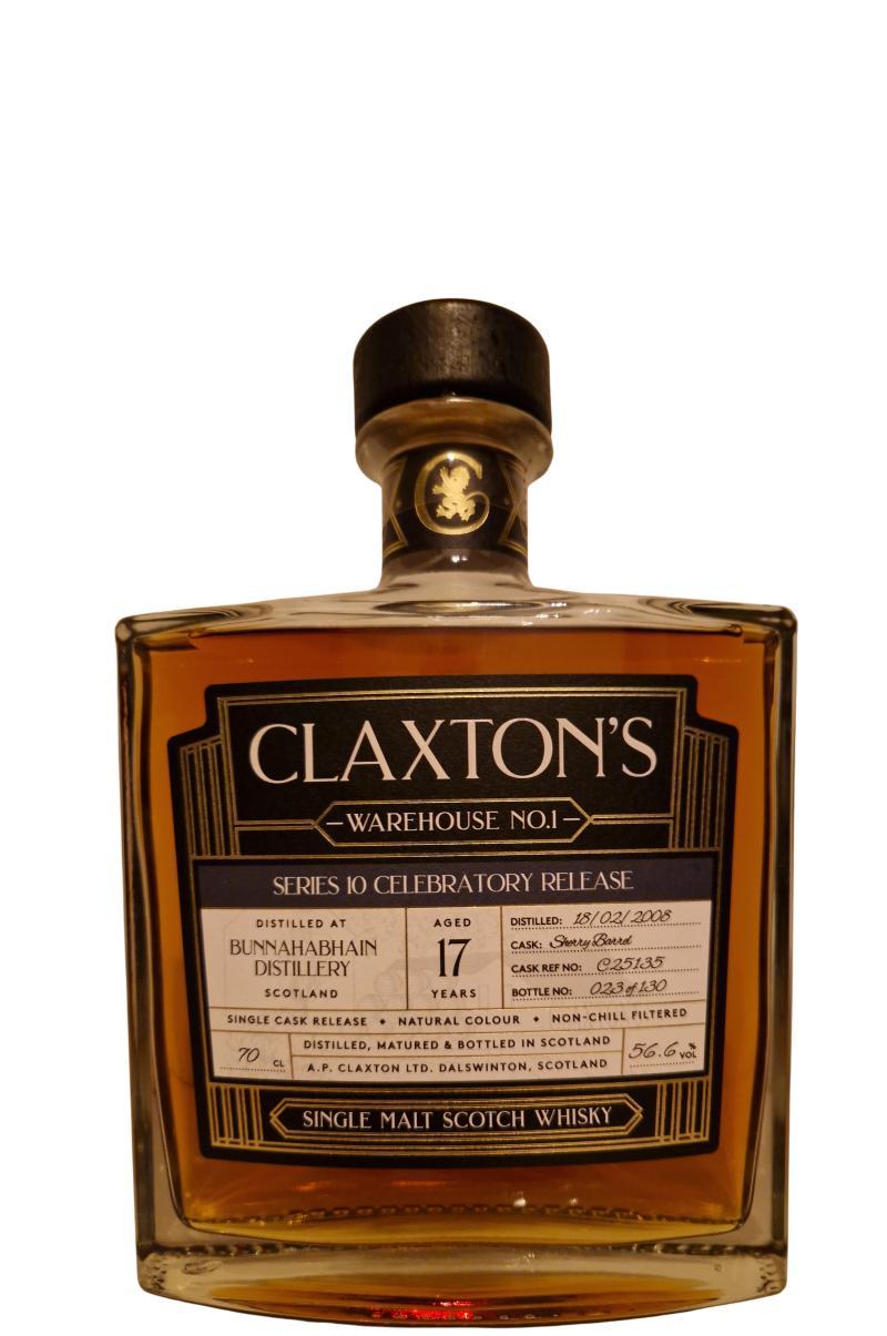 Bunnahabhain 2008 Cl Warehouse No. 1