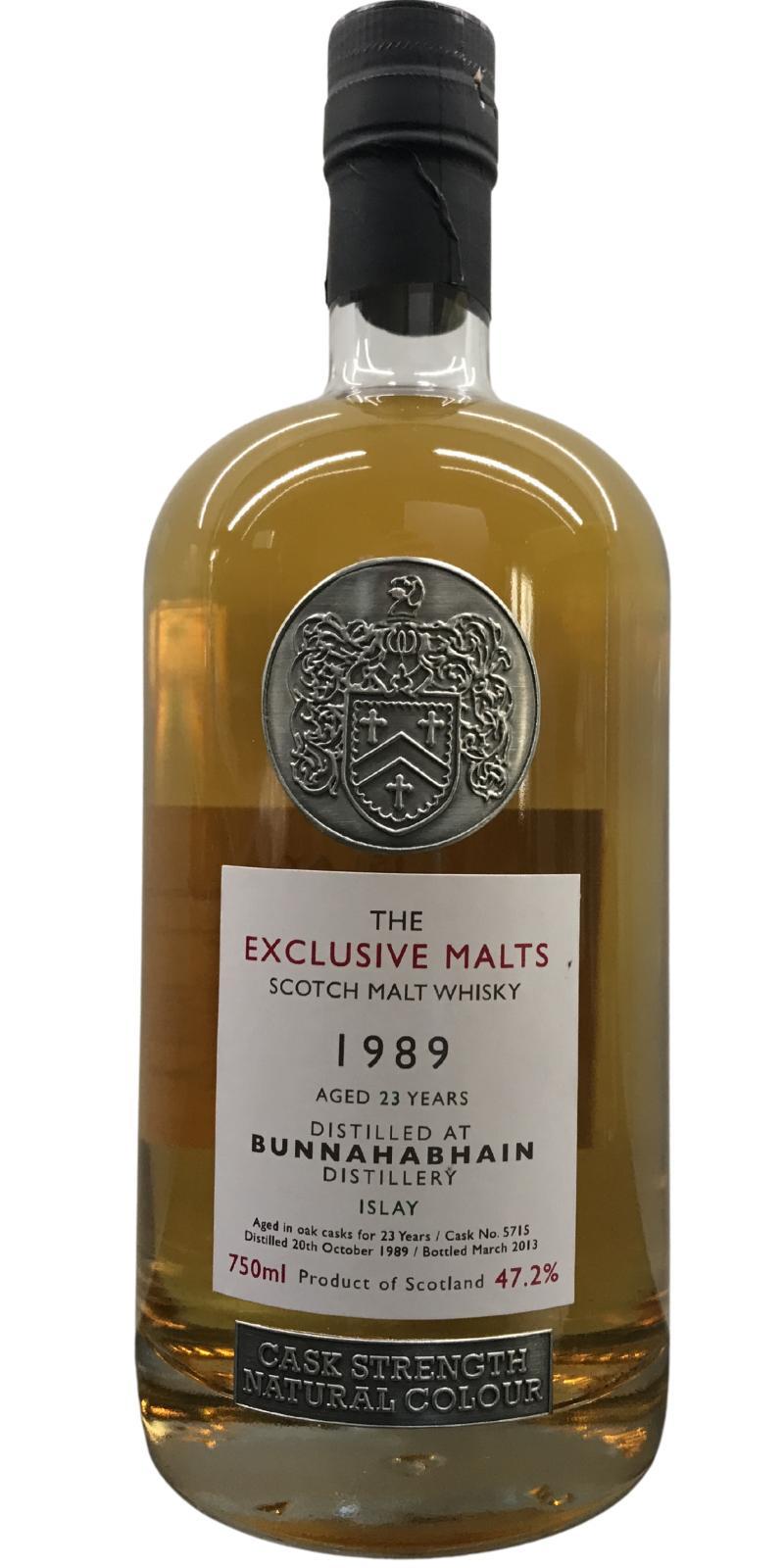 Bunnahabhain 1989 CWC Exclusive Malts