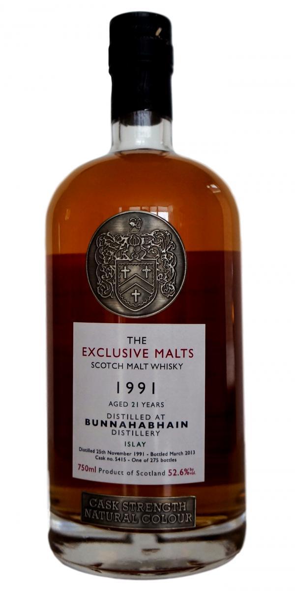 Bunnahabhain 1991 CWC The Exclusive Malts