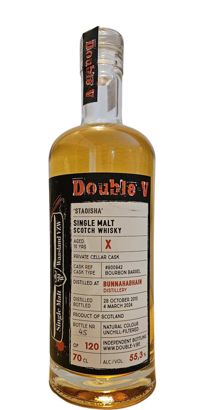 Staoisha 2013 DoV Single malt Waasland VZW