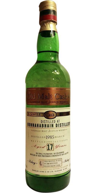 Bunnahabhain 1985 DL The Old Malt Cask