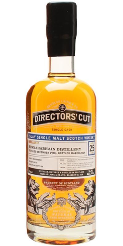 Bunnahabhain 1988 DL Directors' Cut