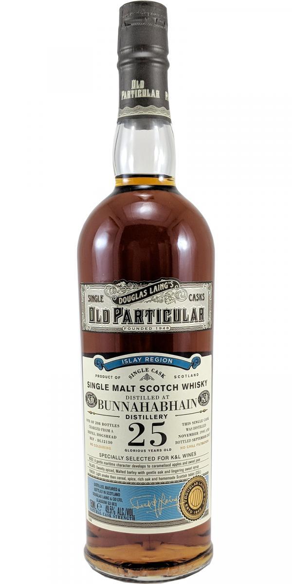 Bunnahabhain 1991 DL Old Particular