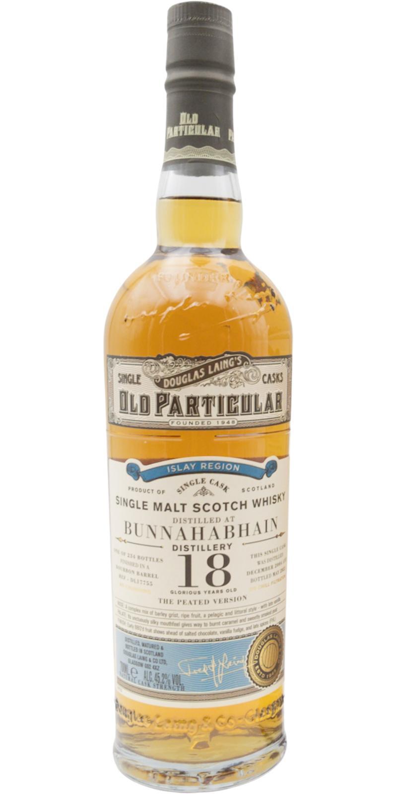 Bunnahabhain 2004 DL Old Particular