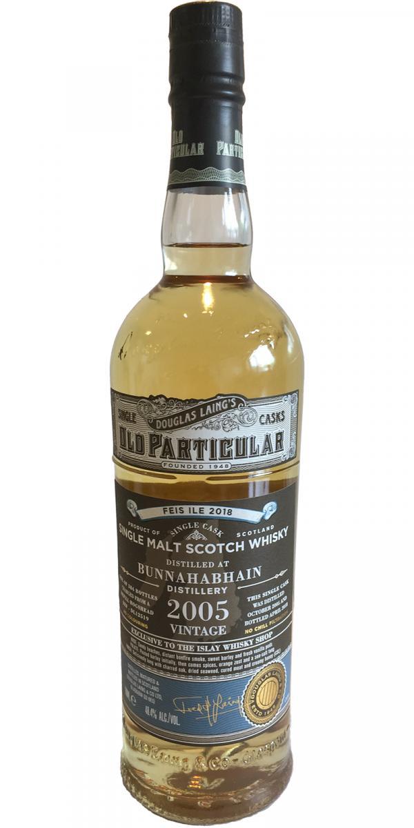 Bunnahabhain 2005 DL Old Particular - Feis Ile 2018