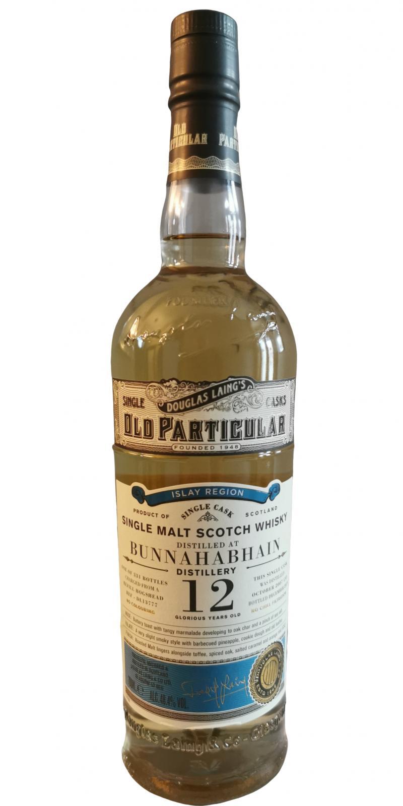 Bunnahabhain 2006 DL Old Particular