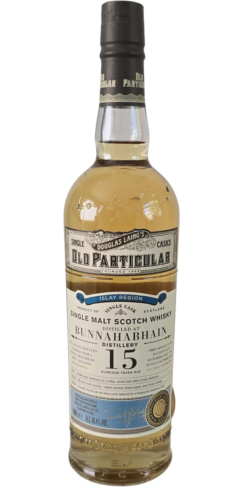 Bunnahabhain 2007 DL Old Particular