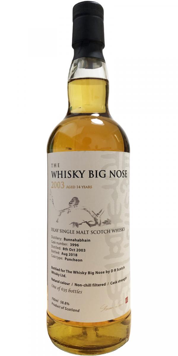 Bunnahabhain 2003 DRS The Whisky Big Nose