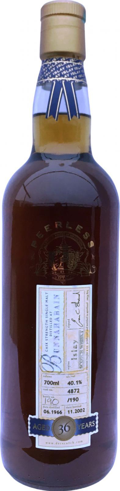 Bunnahabhain 1966 DT Peerless