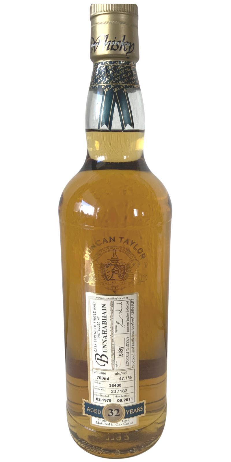 Bunnahabhain 1979 DT Rare Auld