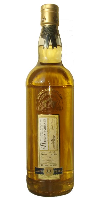 Bunnahabhain 1988 DT Rare Auld