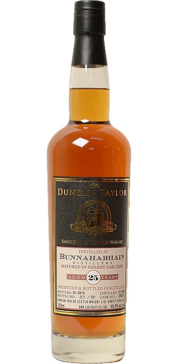 Bunnahabhain 1989 DT The Duncan Taylor