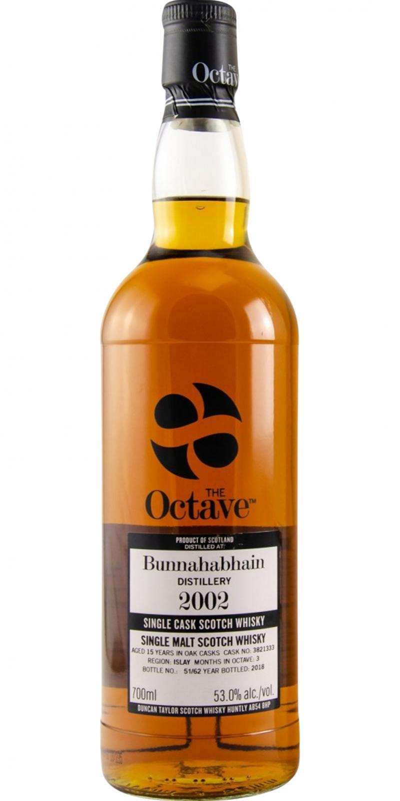 Bunnahabhain 2002 DT The Octave