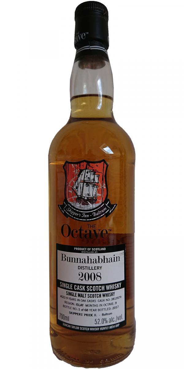 Bunnahabhain 2008 DT The Octave