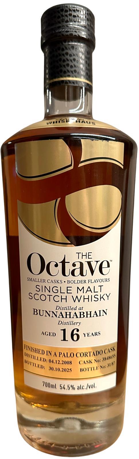 Bunnahabhain 2008 DT The Octave