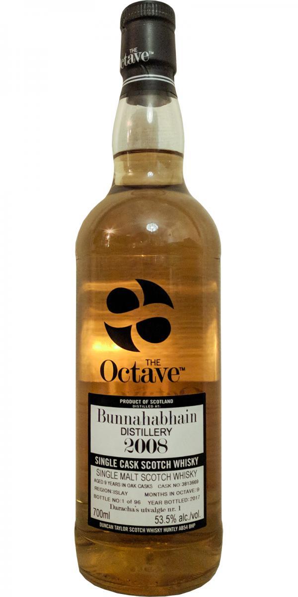 Bunnahabhain 2008 DT The Octave