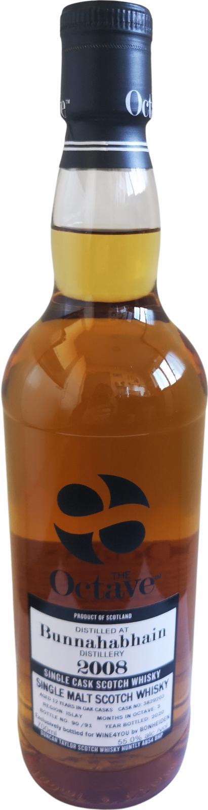 Bunnahabhain 2008 DT The Octave