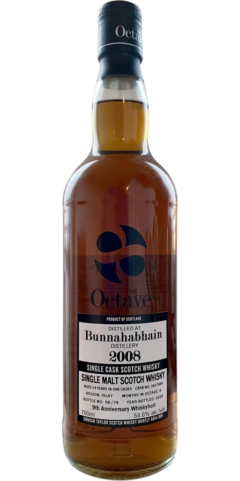 Bunnahabhain 2008 DT