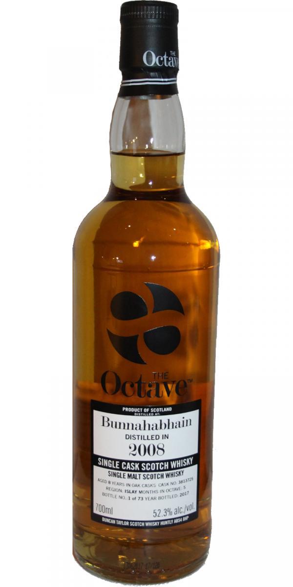 Bunnahabhain 2008 DT The Octave