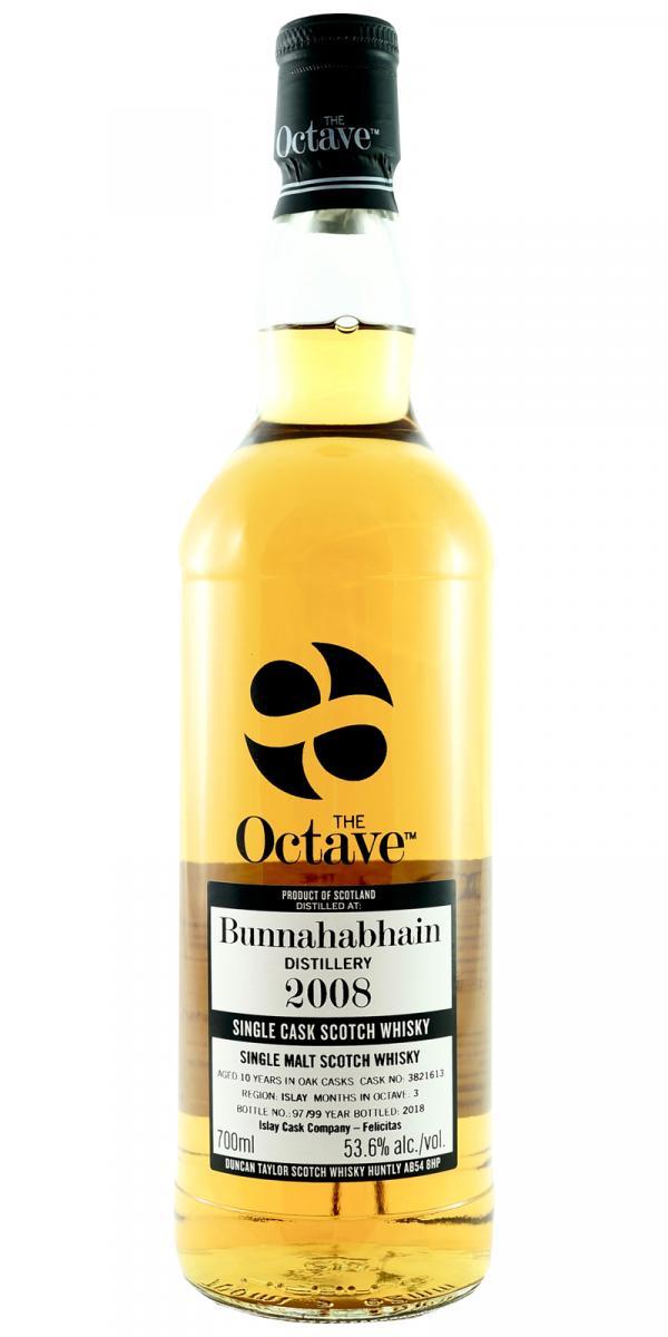 Bunnahabhain 2008 DT The Octave
