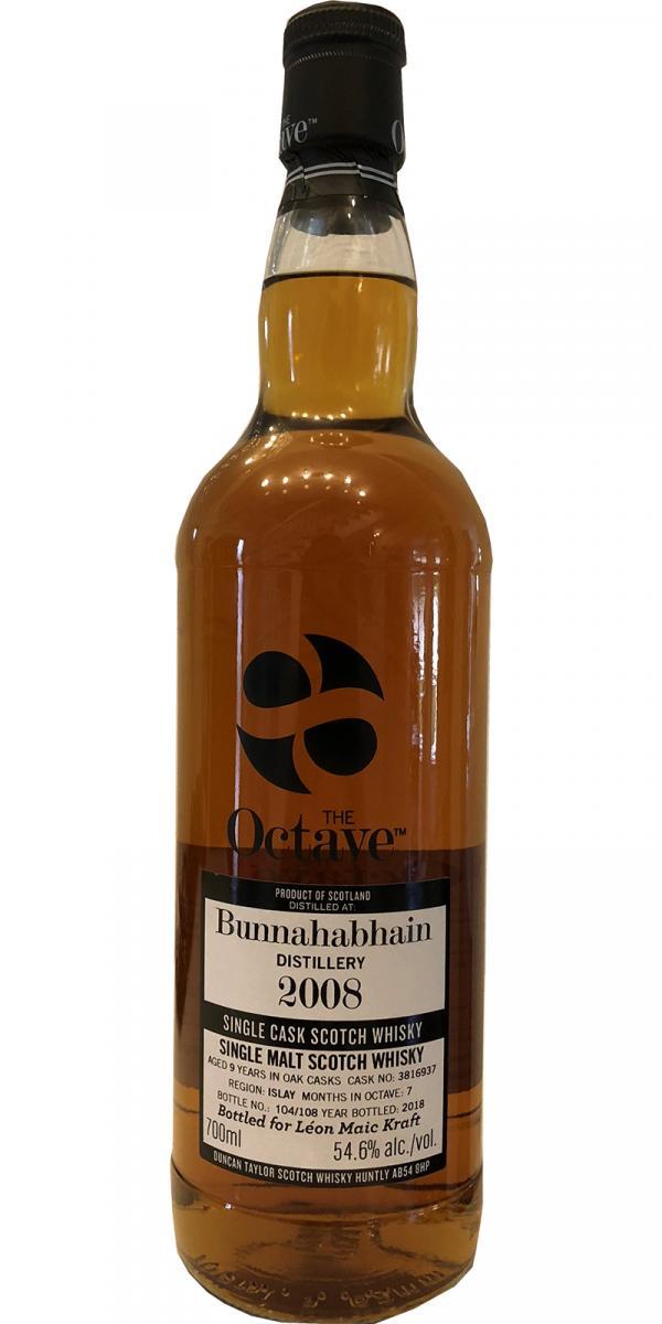 Bunnahabhain 2008 DT The Octave