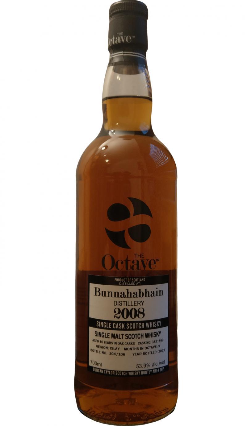 Bunnahabhain 2008 DT The Octave