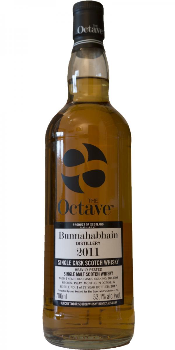 Bunnahabhain 2011 DT The Octave