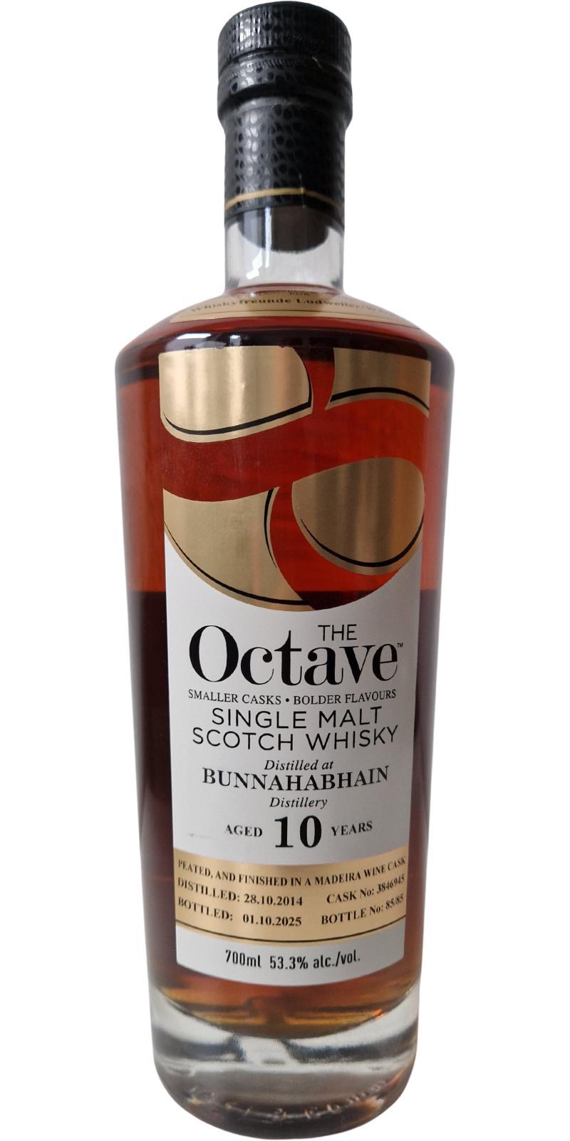 Bunnahabhain 2014 DT The Octave