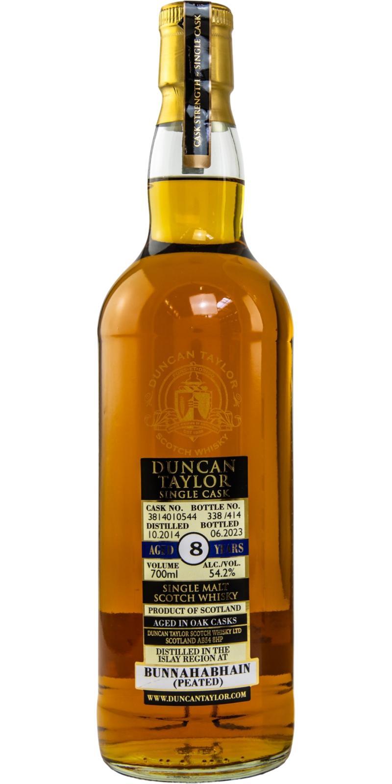 Bunnahabhain 2014 DT Single Cask