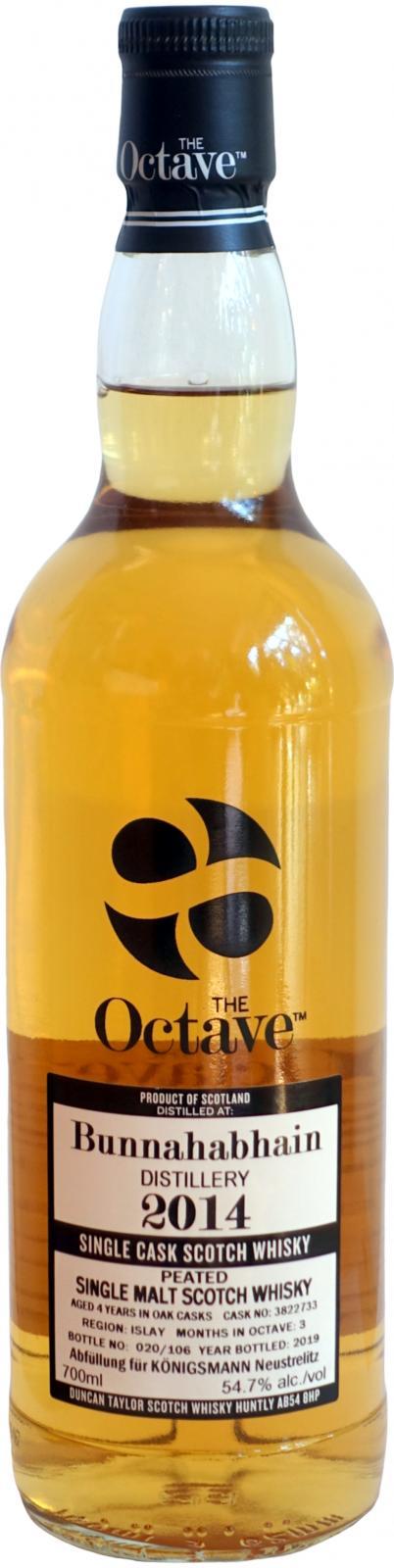 Bunnahabhain 2014 DT The Octave