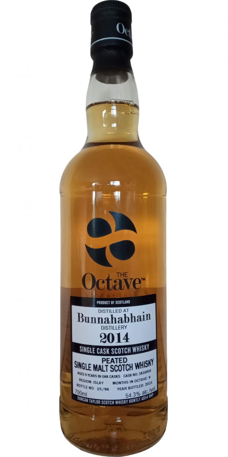 Bunnahabhain 2014 DT The Octave
