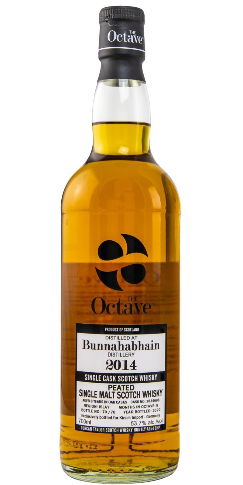 Bunnahabhain 2014 DT The Octave