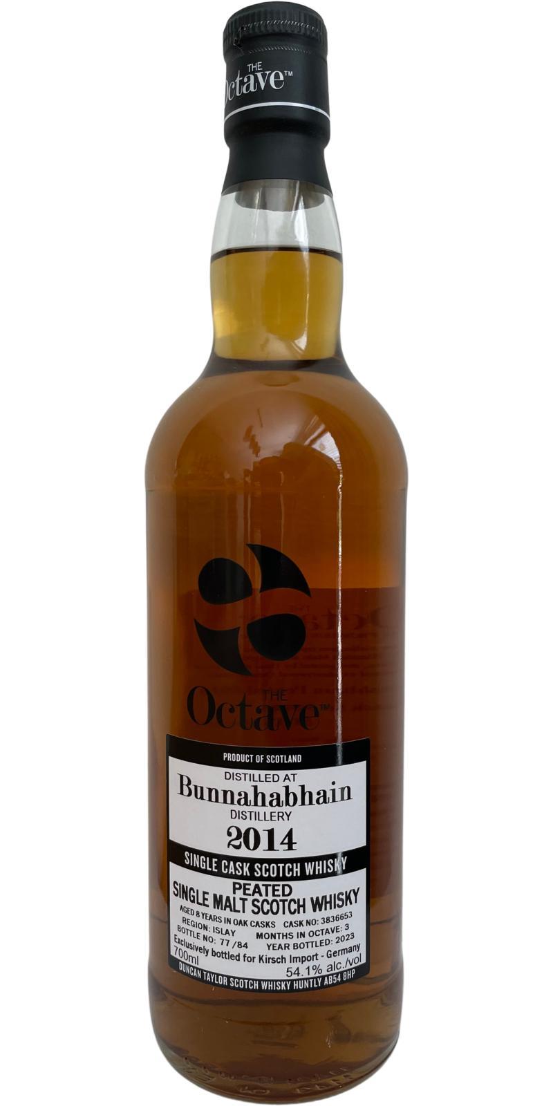 Bunnahabhain 2014 DT The Octave