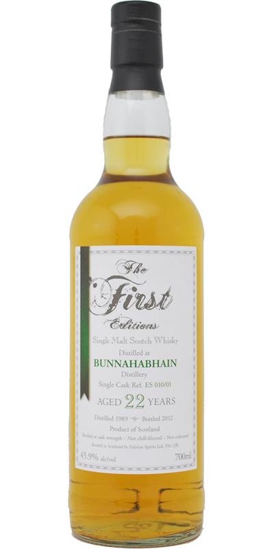 Bunnahabhain 1989 ED The First Editions