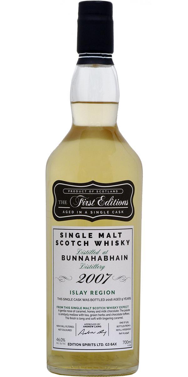 Bunnahabhain 2007 ED The First Editions