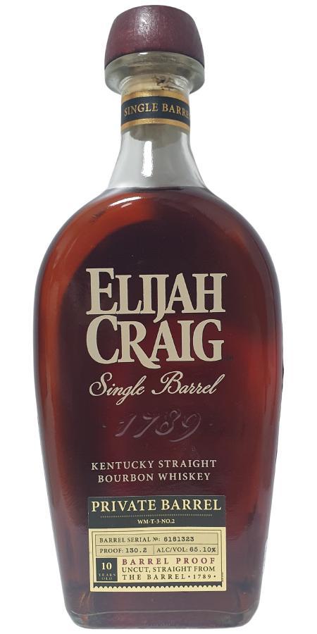 Elijah Craig 10-year-old  Private Barrel