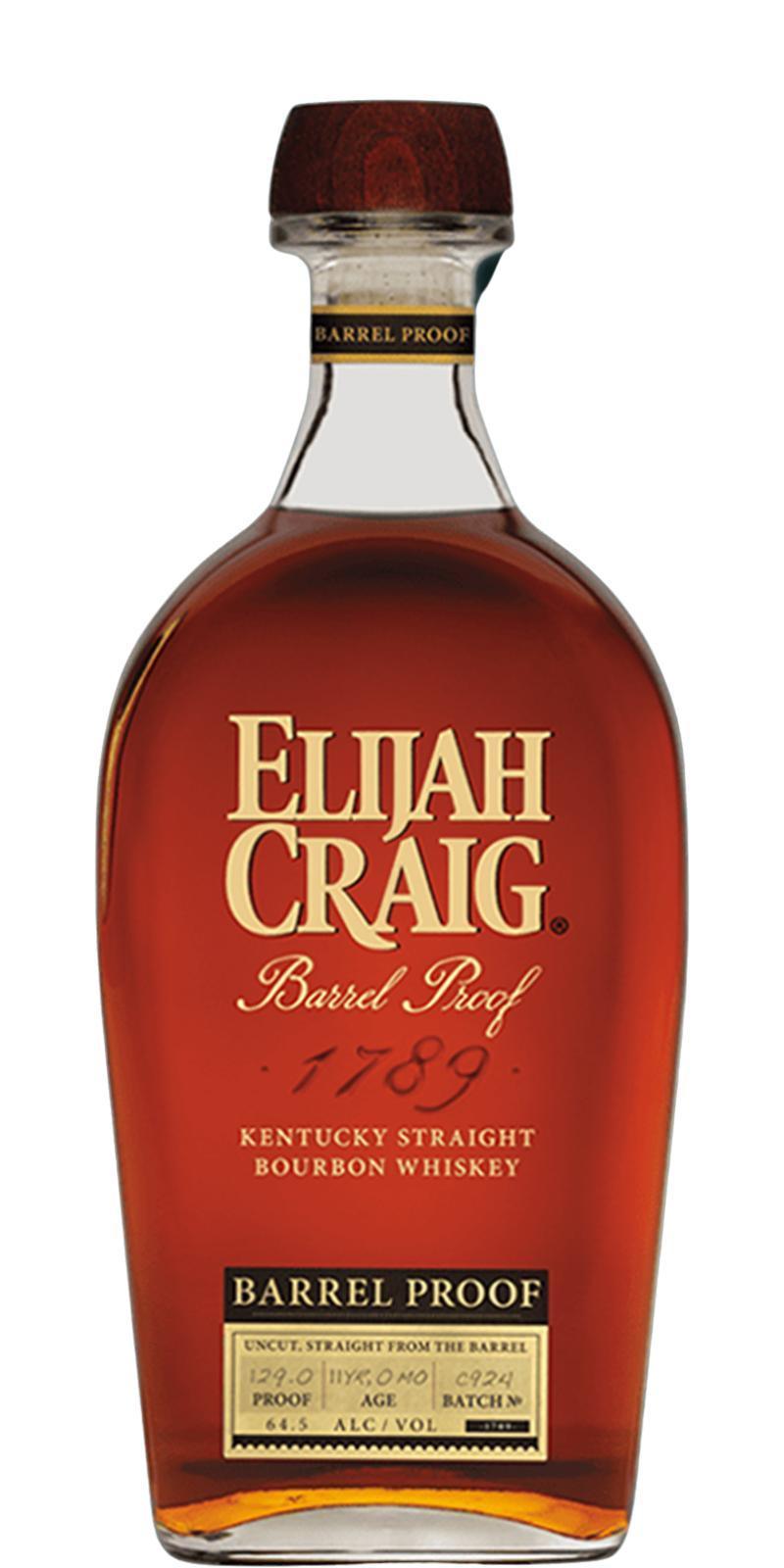 Elijah Craig 11-year-old  Barrel Proof