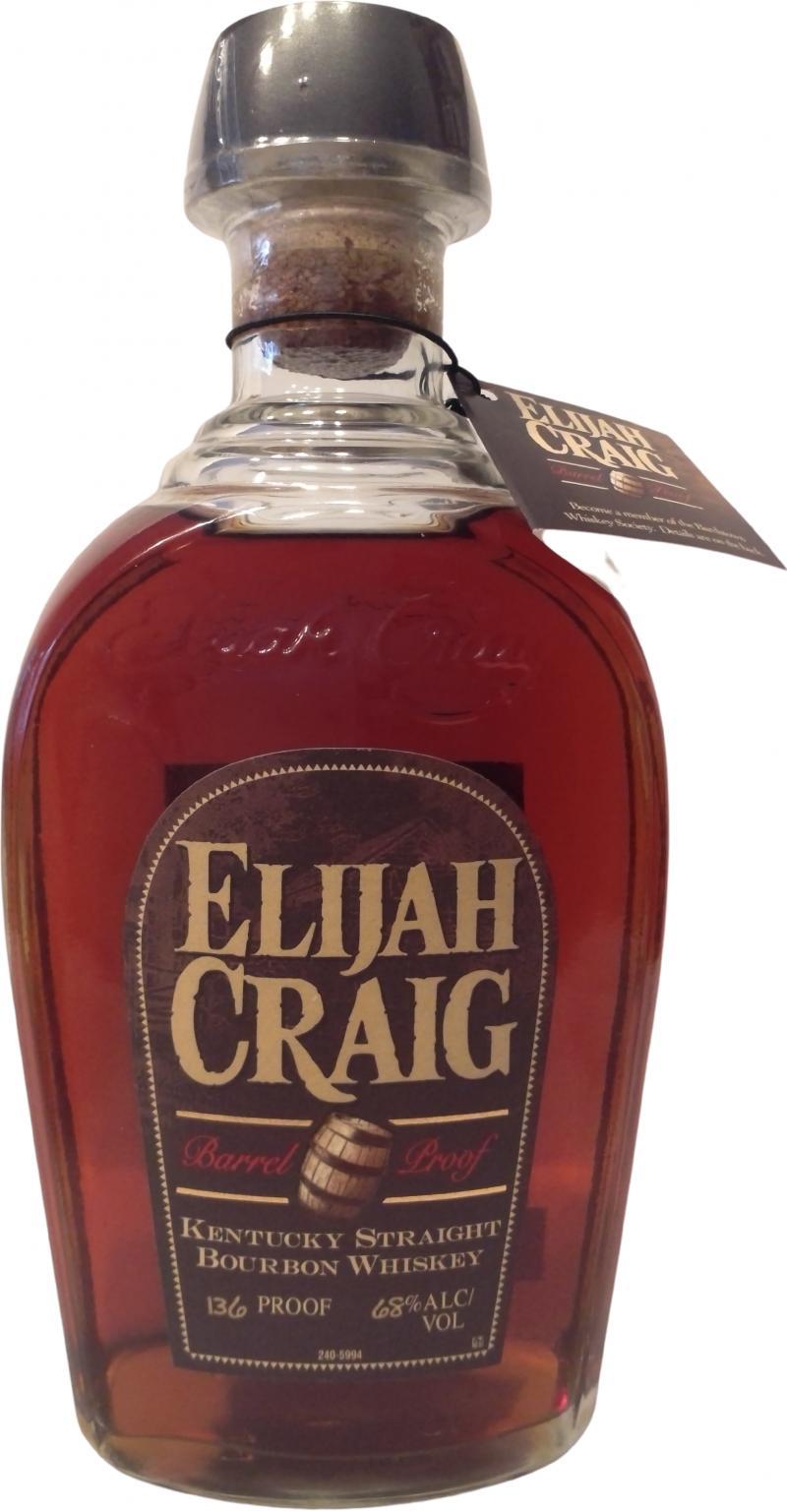 Elijah Craig 12-year-old  Barrel Proof