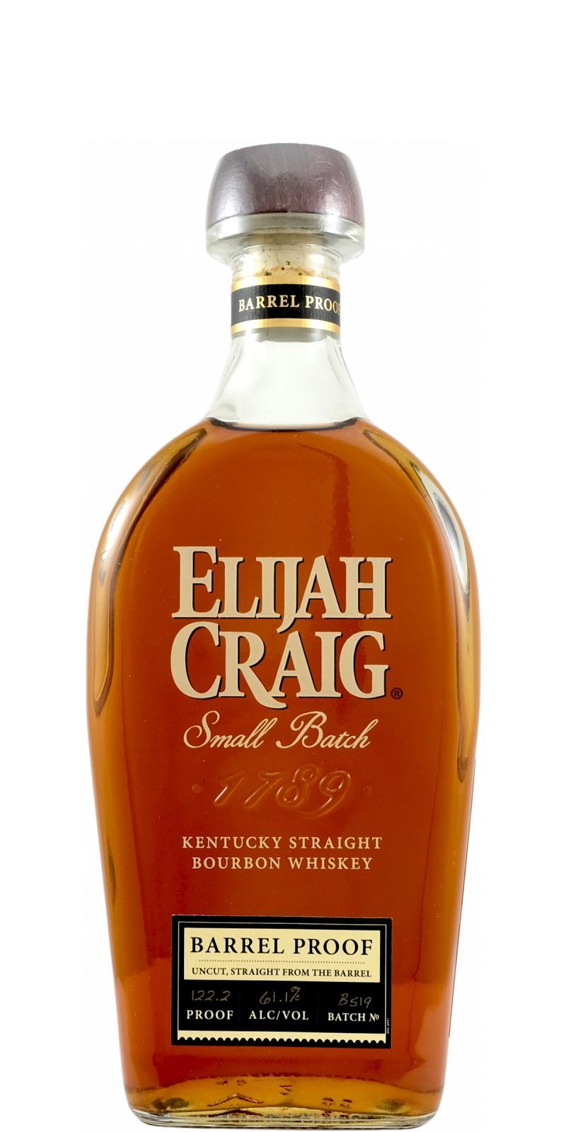 Elijah Craig 12-year-old  Small Batch - Barrel Proof