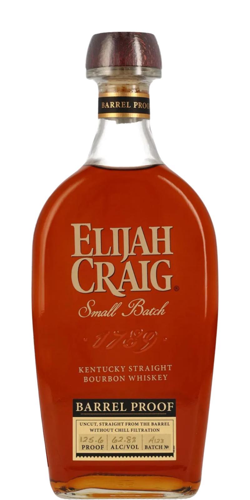 Elijah Craig 12-year-old  Barrel Proof