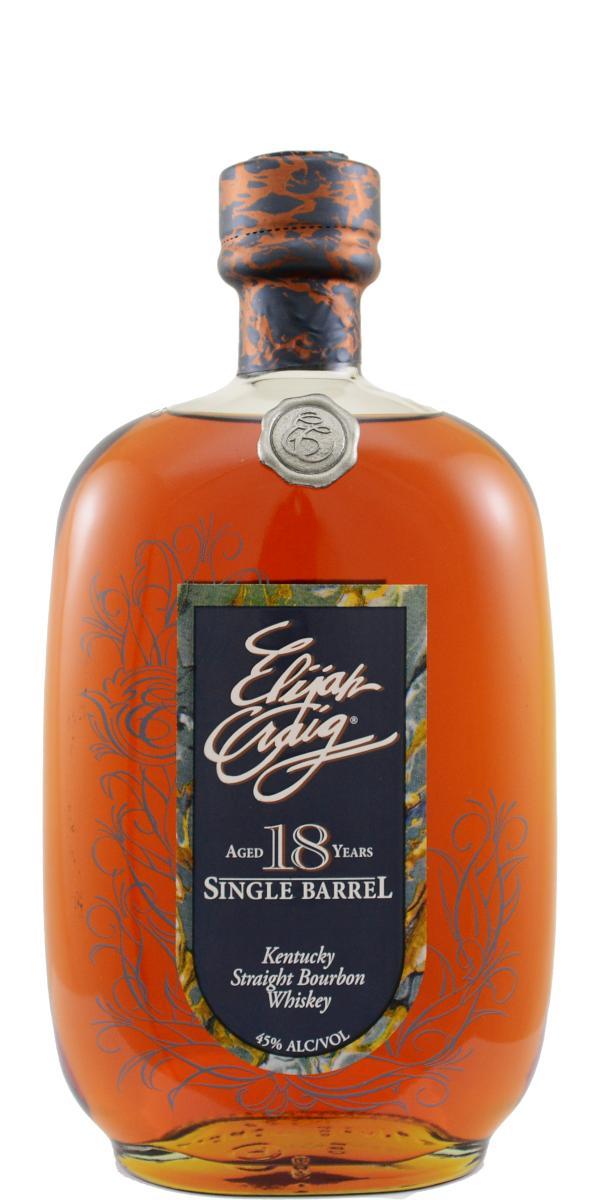 Elijah Craig 1989  Single Barrel