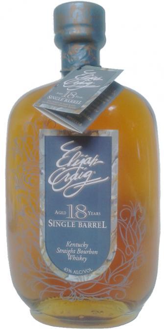 Elijah Craig 1990  Single Barrel