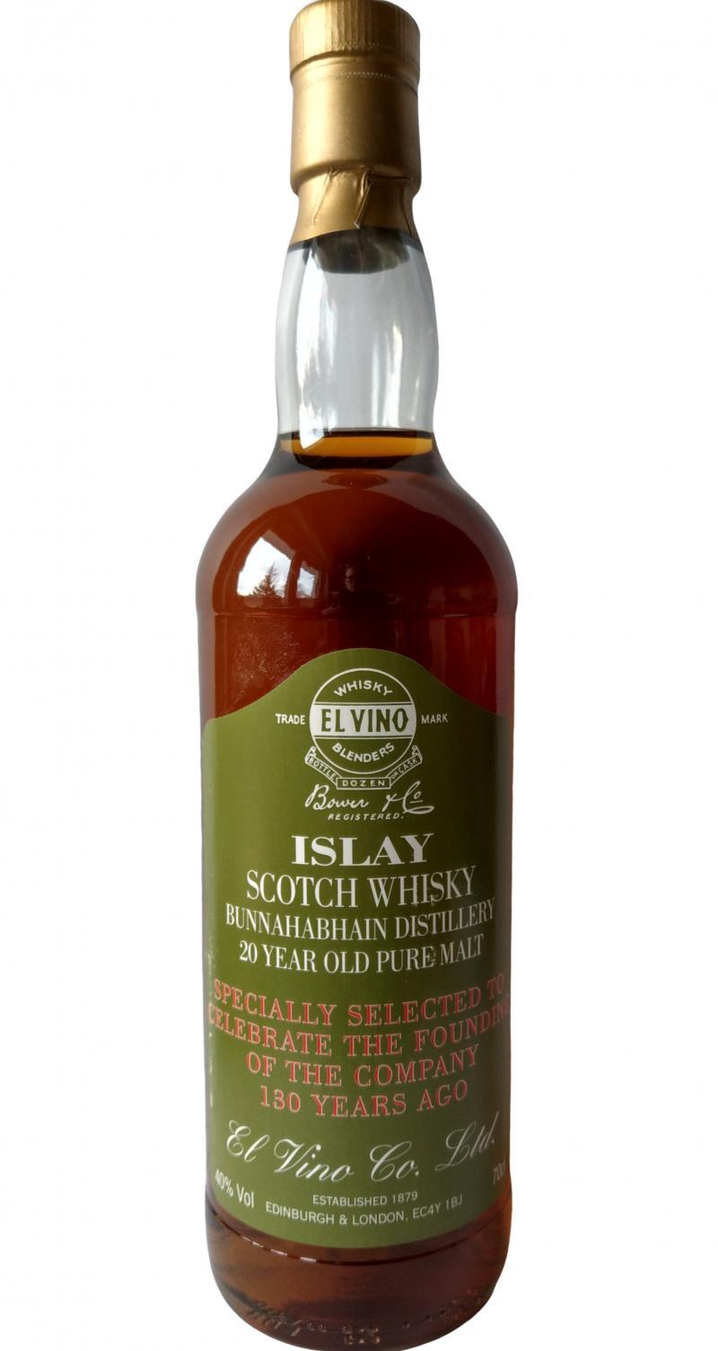 Bunnahabhain 20-year-old EV